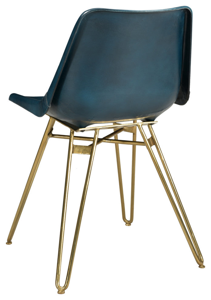 Retro Omni Dining Chair Blue - M2 - Blue