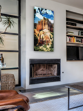 "Bryce Canyon" Painting Print on Wrapped Canvas