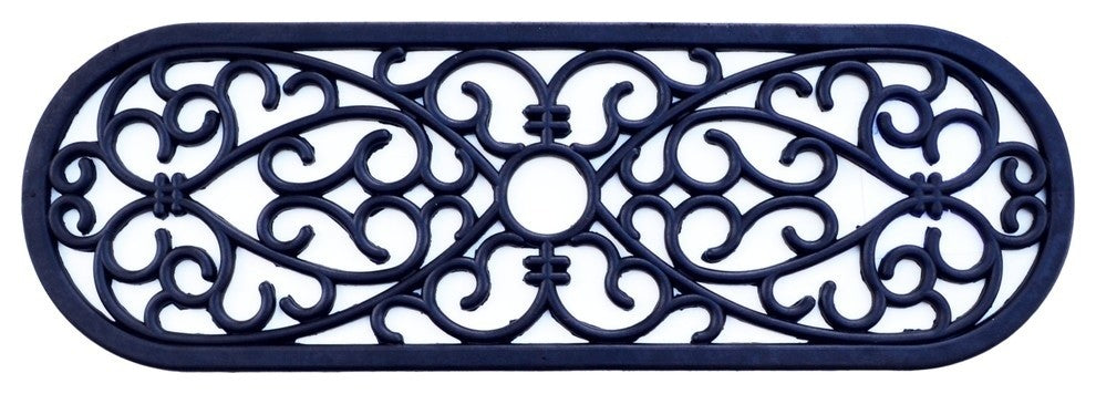 Elliptical Curl Rubber Mat