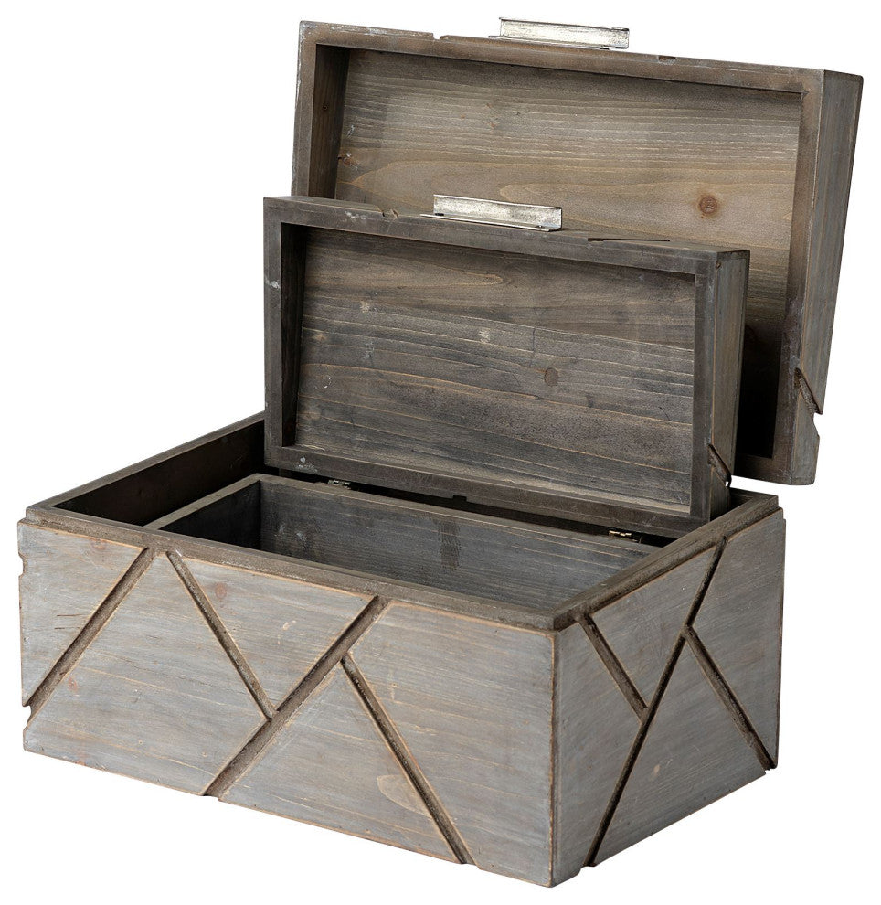 Set of 2 Nesting Jewelery Boxes, Niobe