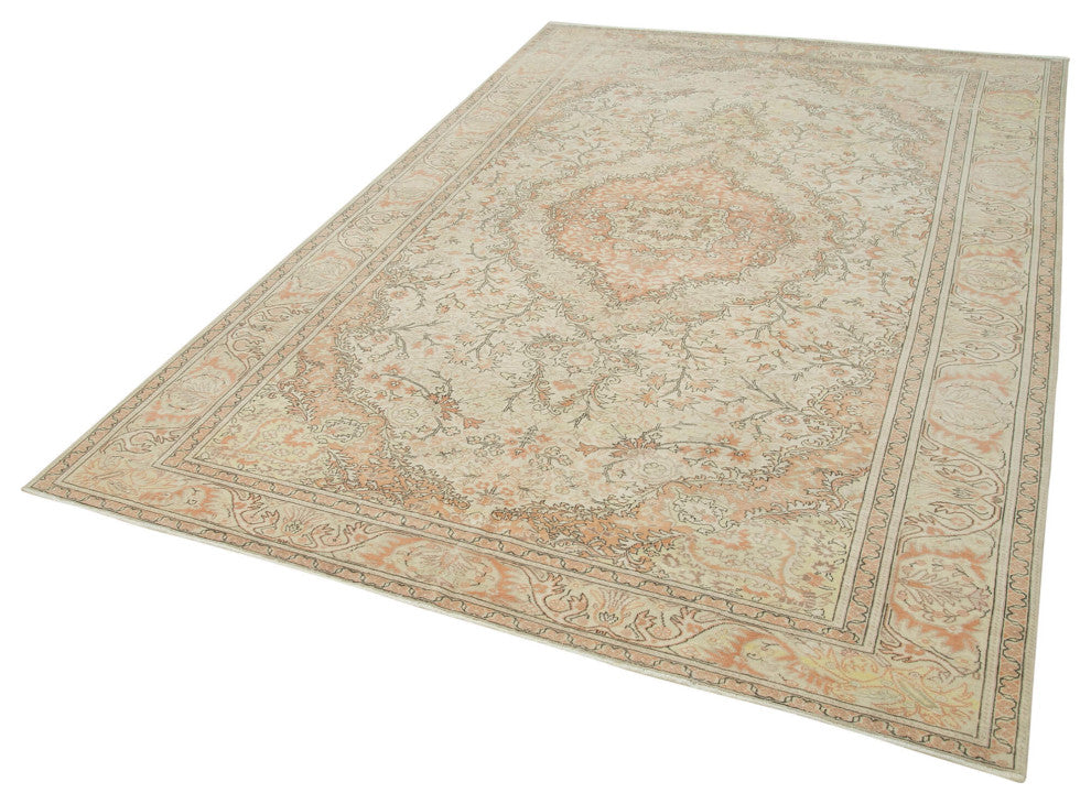 Rug N Carpet - Handmade Turkish 6' 3'' x 9' 9'' Rustic Area Rug