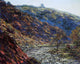 Claude Oscar Monet Gorge of the Petite Creuse, Gallery Wrapped Canvas, 20"x25"
