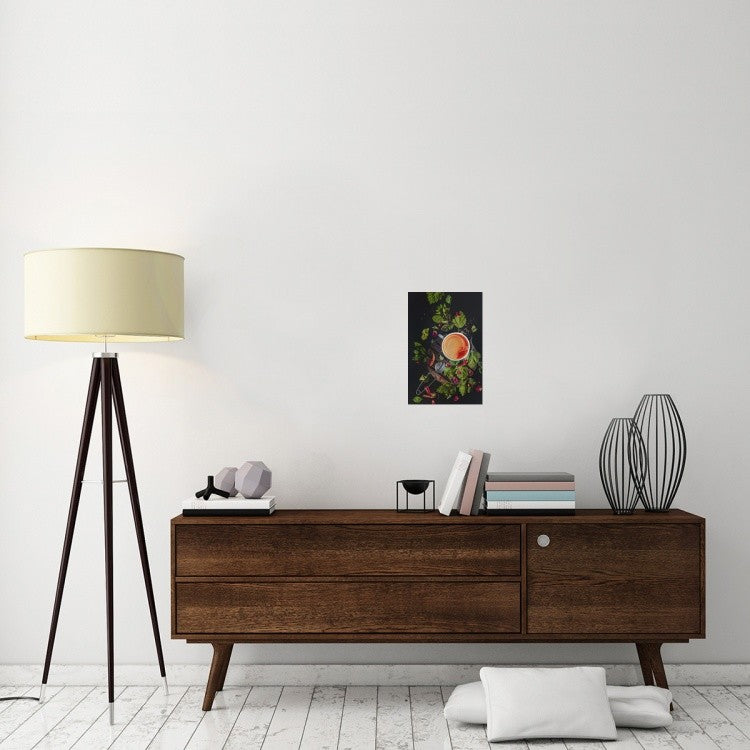 "Stir Clockwise." Stretched Canvas Giclee by Dina Belenko, 12x18"