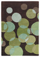 Avalisa Contemporary Area Rug, Green, 5'x7'6"