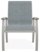 Belle Isle Sling Outdoor Dining Chair, Charm/Snow