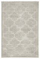 Unique Loom Gray Traditional Trellis Shag 4' 0 x 6' 0 Area Rug