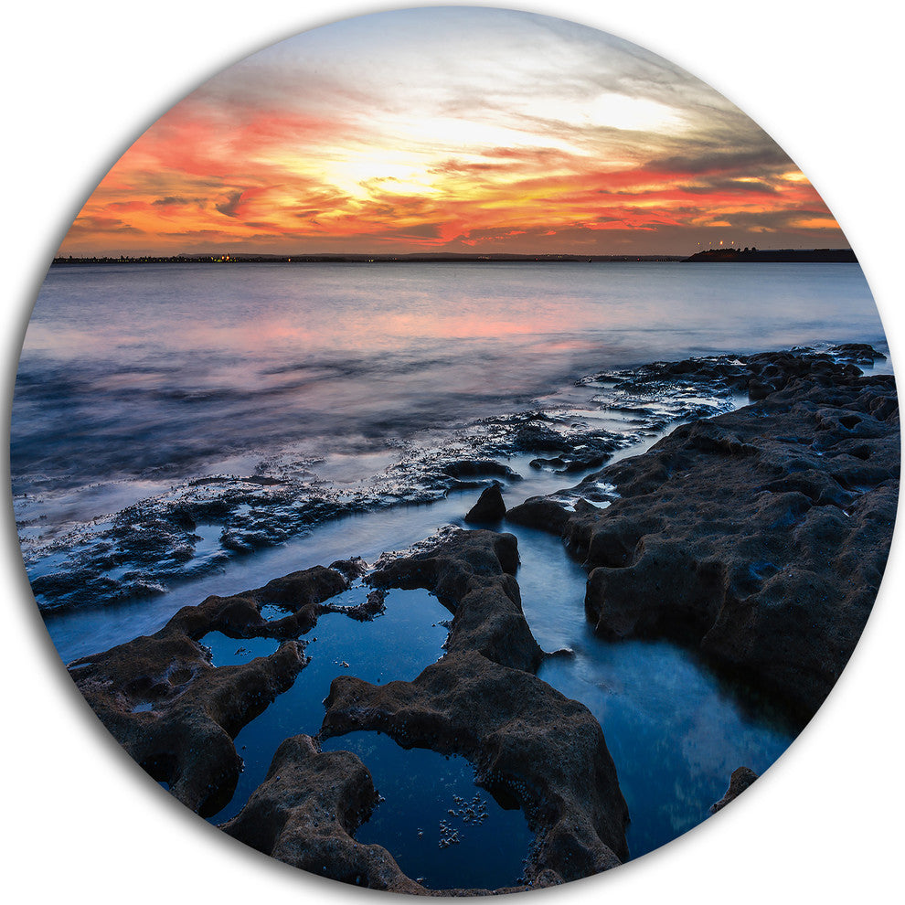 Beautiful Blue Waters In Australia Beach, Seashore Disc Artwork, 11"
