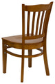 Wood Restaurant Chair, Cherry