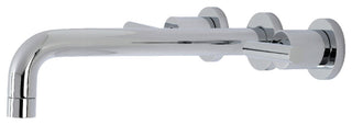 KS8021CML Two-Handle Wall Mount Tub Faucet, Polished Chrome