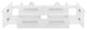 Lucera Wall Mount Undermount Sink Bathroom Cabinet, White, 60"