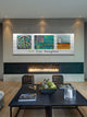 "Live Free Hamptons" Print on White Pine Wood by Tori Campisi