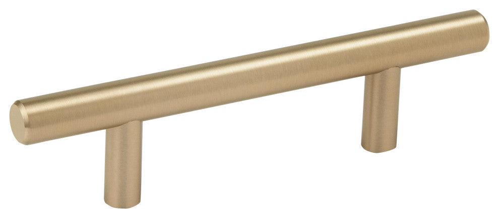 Amerock Bar Pull Collection Cabinet Pull, Set of 10, Golden Champagne, 3" Center