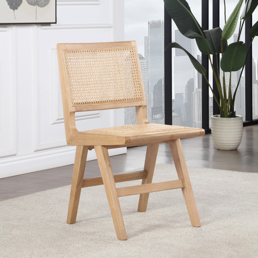 Preston Dining Chair, Set of 2, Natural, Side Chair