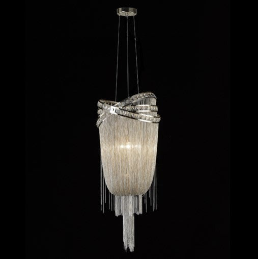 Avenue Lighting Wilshire Blvd. 4-Light Hanging Chandelier