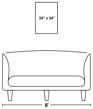 A Brown Fugue I, 30 x 42