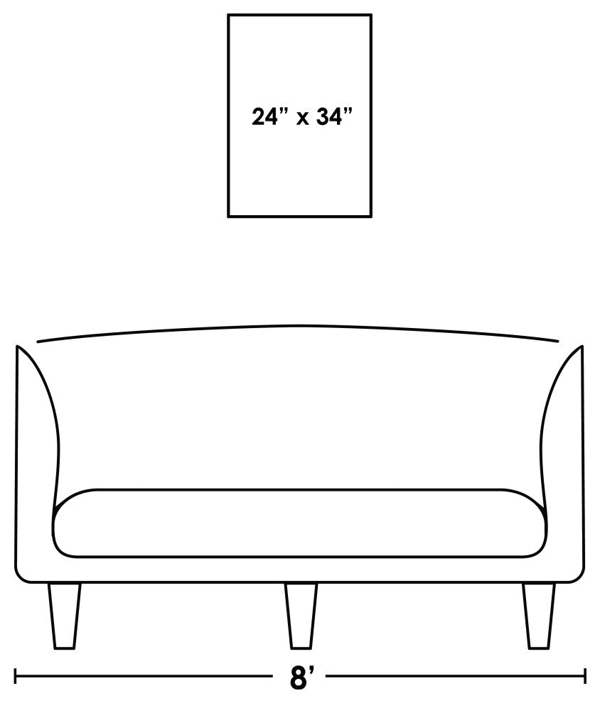A Brown Fugue I, 30 x 42