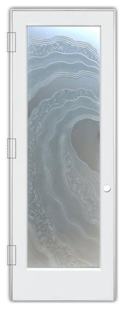 Interior Prehung Door or Interior Slab Door - Metacurl - Primed - 30" x 80"...