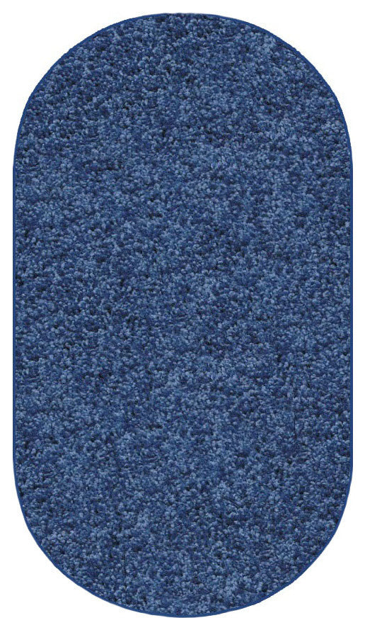 Kids Crazy Carpet Home & School Area Rugs, People Pet Friendly, Super Hero, Oval 5'x8'