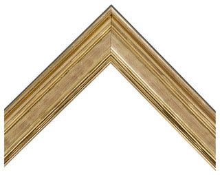 Crenshaw Framed Wall Mirror, Gold, 28" X 24"