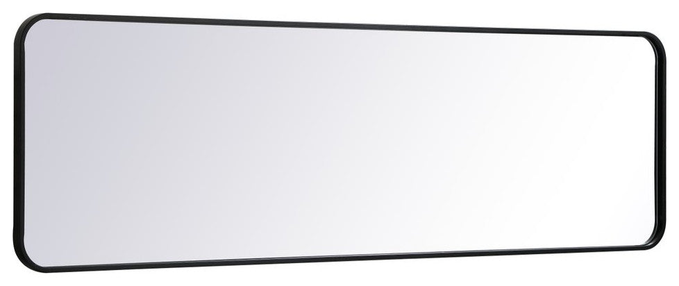 Elegant Decor Evermore Vanity Mirror Black