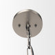 Leighton 15Lx15Wx20H Antique Nickel Pendant Light