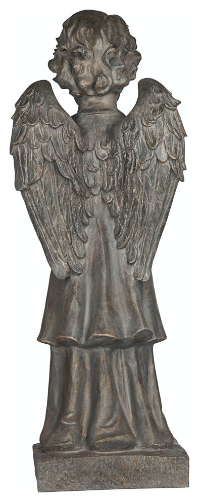 Angels Message Statue French Iron Finish