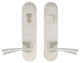 Breeze Lever, Tubular Entry, Single Cylinder, Right Hand, Satin Stainless Steel