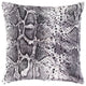 Surya Safari SFR-002 20"x20" Pillow Cover, Black/White/Ivory
