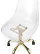 Clarion Office Chair, Gold