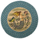 Mermaid Patch Rug, 27" Round