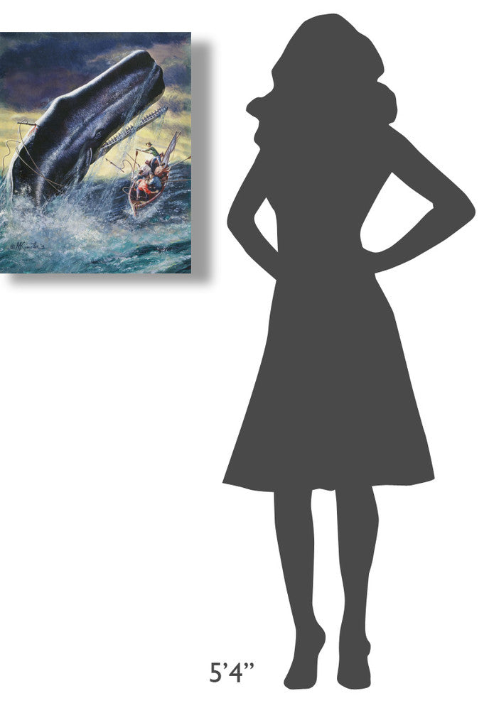 "Out of the Sea" Stretched Canvas Giclee by Mort Kunstler, 20"x24"