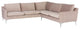 Anders Blush Fabric Sectional Sofa, HGSC675