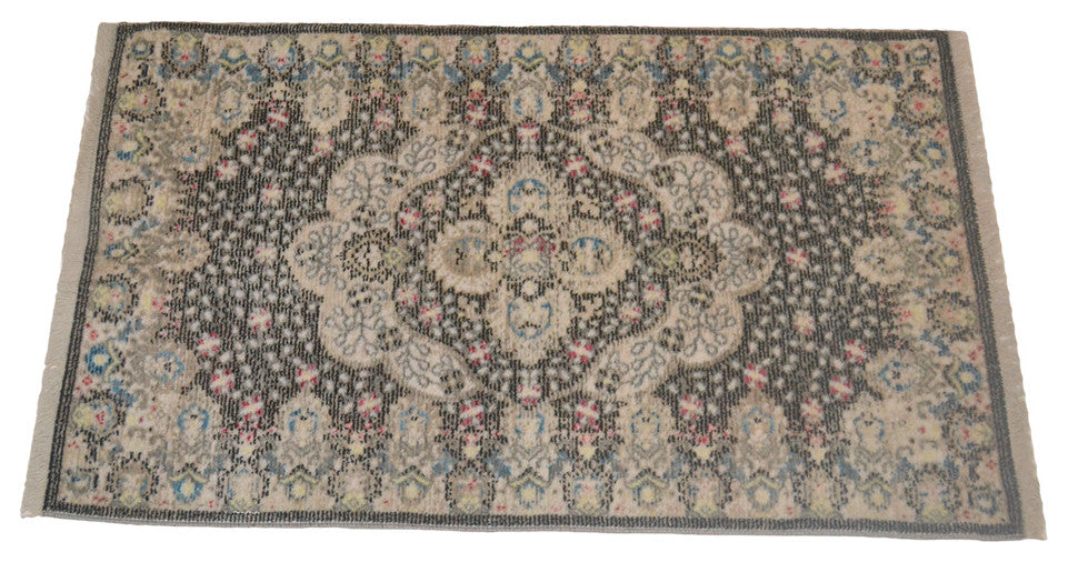 Machine Made Polyester Durable Indoor Outdoor Washable Oriental Pattern Footmat