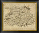 "Switzerland, 1812" Framed Canvas Giclee by Aaron Arrowsmith, 26"x22"