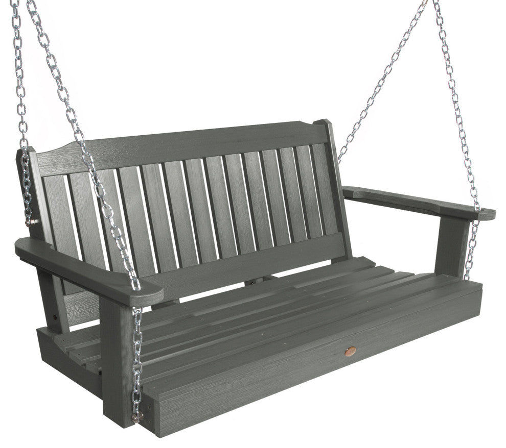 Lehigh Porch Swing, Coastal Teak, 4'