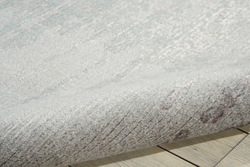 Nourison Twilight 2' x 3' Seafoam Modern Indoor Area Rug