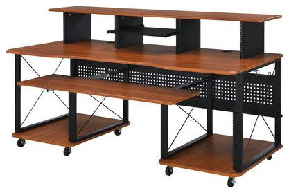 ACME Megara Music Desk, Cherry/Black