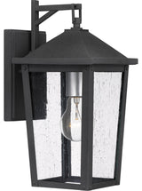 Stoneleigh One Light Outdoor Wall Mount, Mottled Black