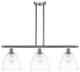 Innovations 516-3I-SN-GBD-92-LED 3 Light Island Light, Brushed Satin Nickel