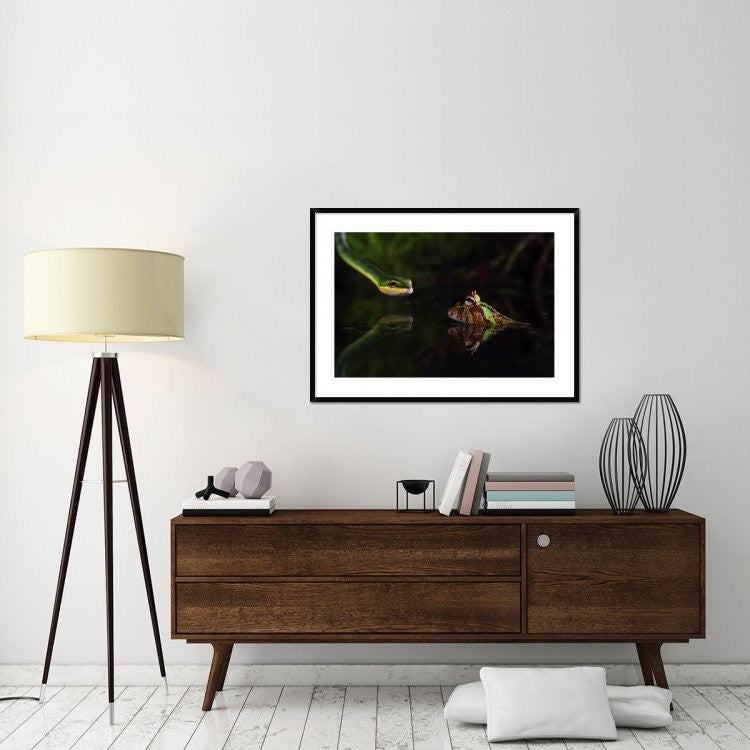 "Courage" Framed Digital Print by Shikhei Goh, 44x32"