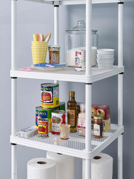 MeshWorks Narrow Shelving Unit, Black