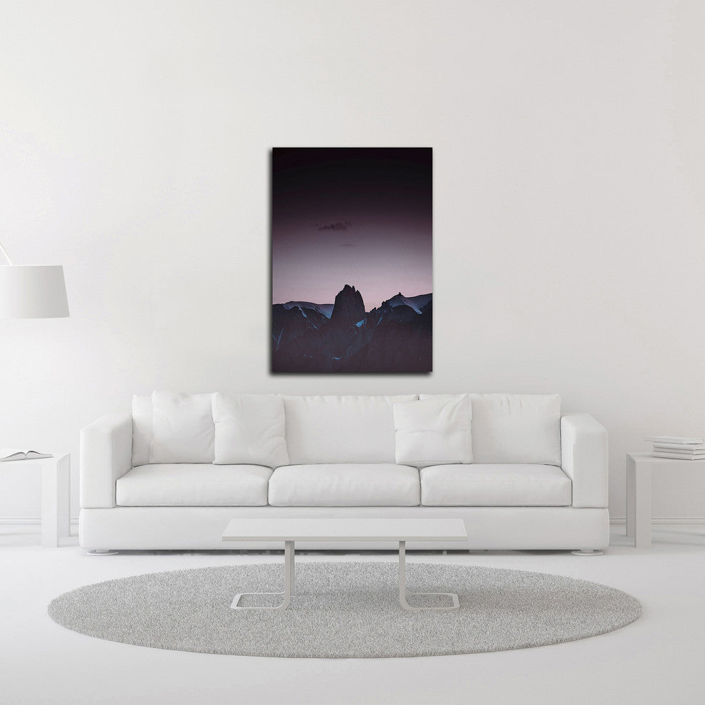 Purple Light 1 by Design Fabrikken, Print on Canvas, 25"x35"