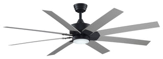 Fanimation Levon Custom-KIT-64-LK Levon Custom 64" 8 Blade Indoor - Black /