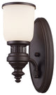 1-Light Sconce, Oiled Bronze
