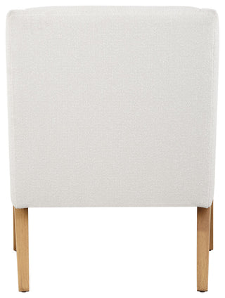 Uttermost Evolve White Fabric Accent Chair