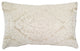 Jacquard Damask in Cream Throw Pillow 12x19