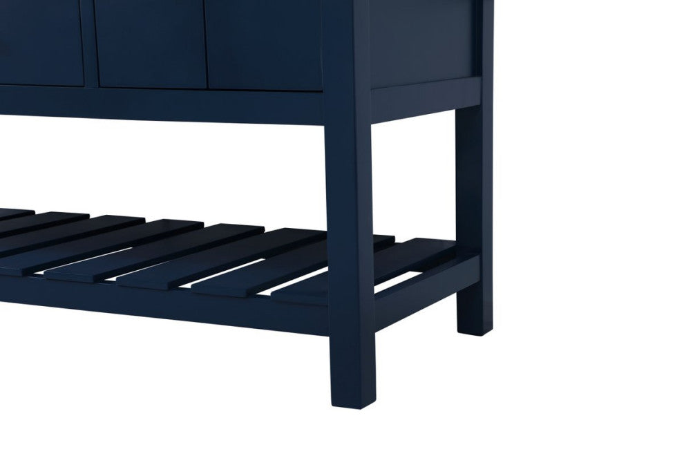 Home Living 22" Farmhouse Blue-Light Bathroom Vanity