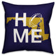 Baltimore Home Football Outdoor Throw Pillow