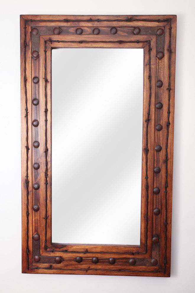 Rancho Adobe Rustic Mirror