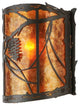 9"W Whispering Pines Wall Sconce
